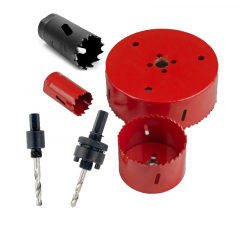 HSS, HSS-Co8 (Cobalt 8%) Bi-Metal Holesaws, Arbors & Kits