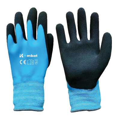 Waterproof Foam Latex Grip Gloves